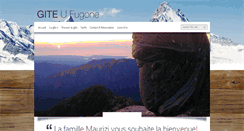 Desktop Screenshot of gite-u-fugone.com