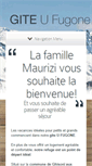 Mobile Screenshot of gite-u-fugone.com